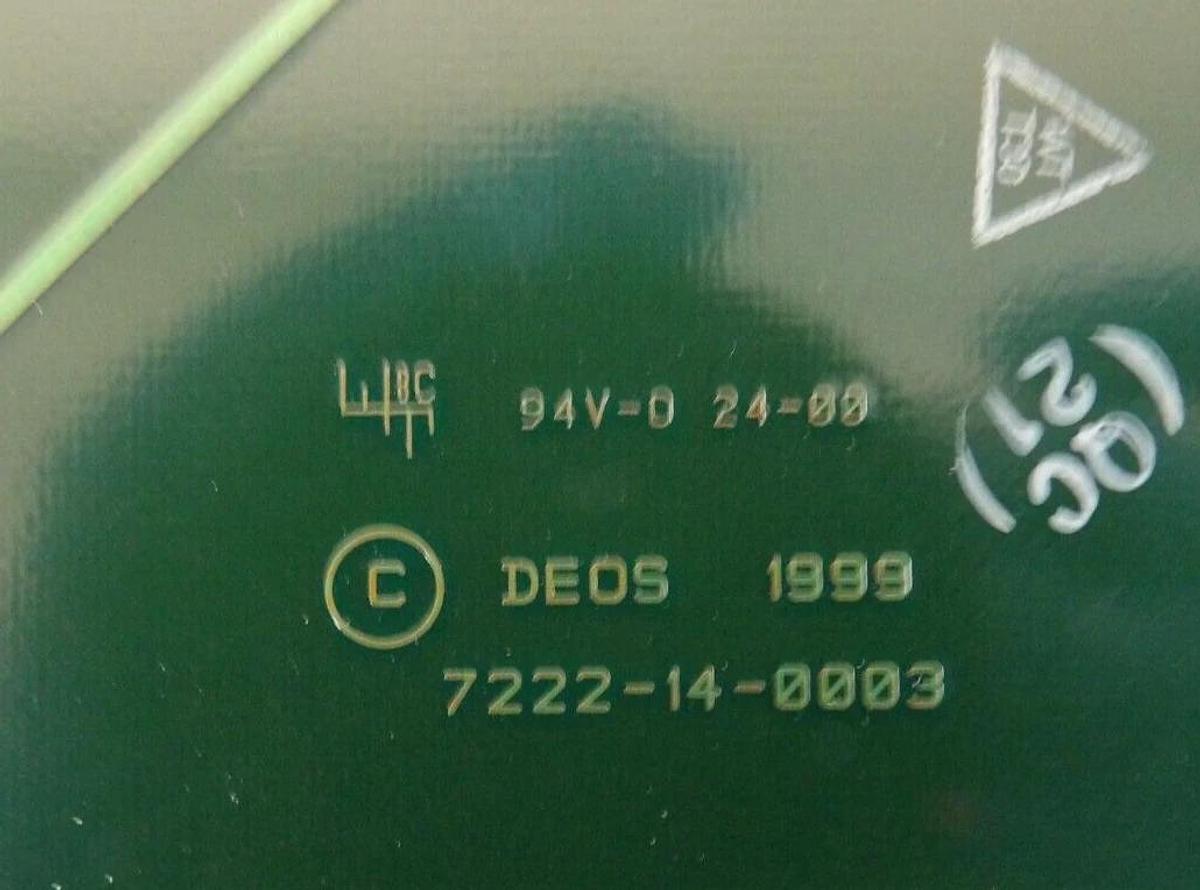 Used Deos 7222-15-0003 Micro Controller PCB 7222-25-0003 GEM-Q400 Working Surplus