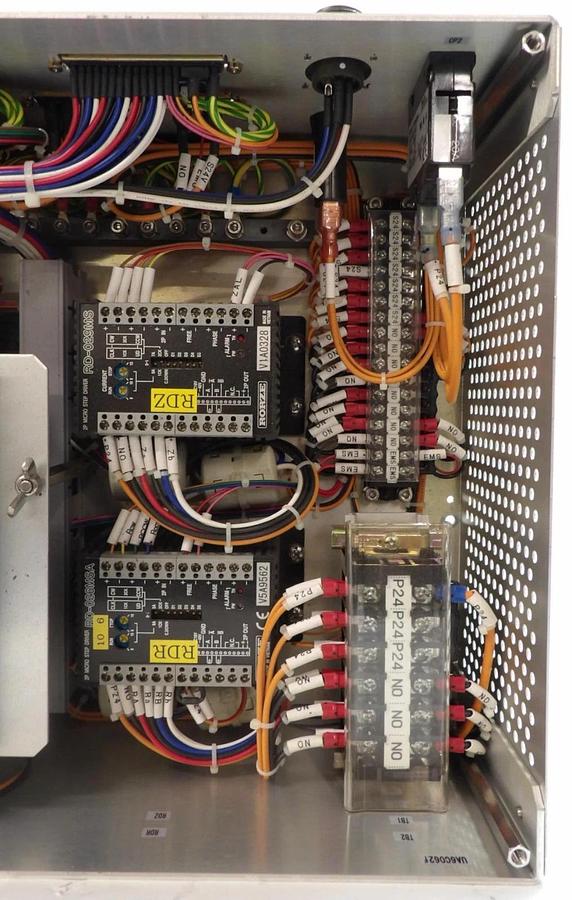 Used Rorze Automation CURR-5536-0 Wafer Handling Robot Controller Spare Surplus