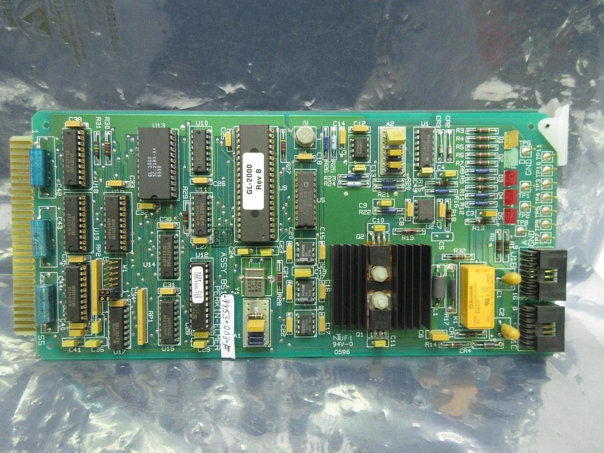 Used Perkin-Elmer 851-9953-003 Processor PCB Card Rev. F ASML 90S DUV Used Working