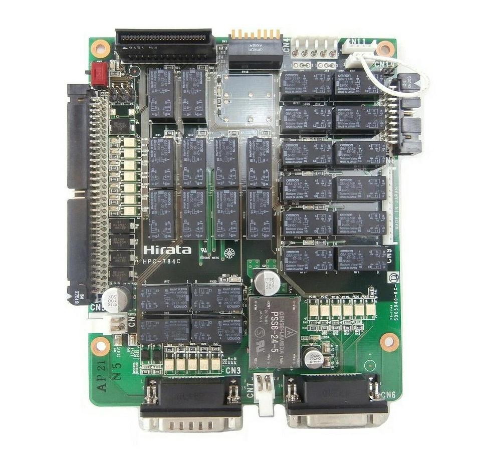 Used Hirata HPC-784C Relay Board PCB 5303940-0C-D Working Spare