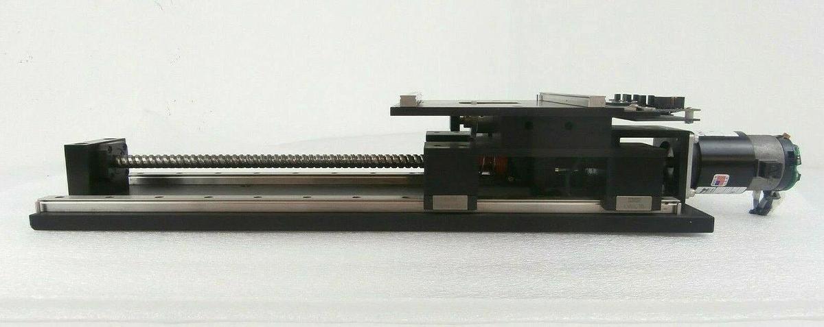 Used TEL Tokyo Electron Motorized Y-Axis Linear Track Assembly P-8 Working Surplus