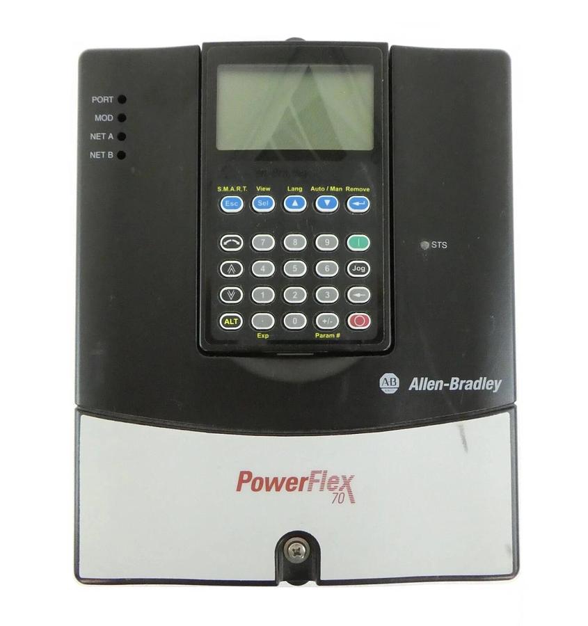 Used AB Allen-Bradley 20AB9P6A0AYNANC0 AC Drive PowerFlex 70 AMAT 0190-43109 Surplus