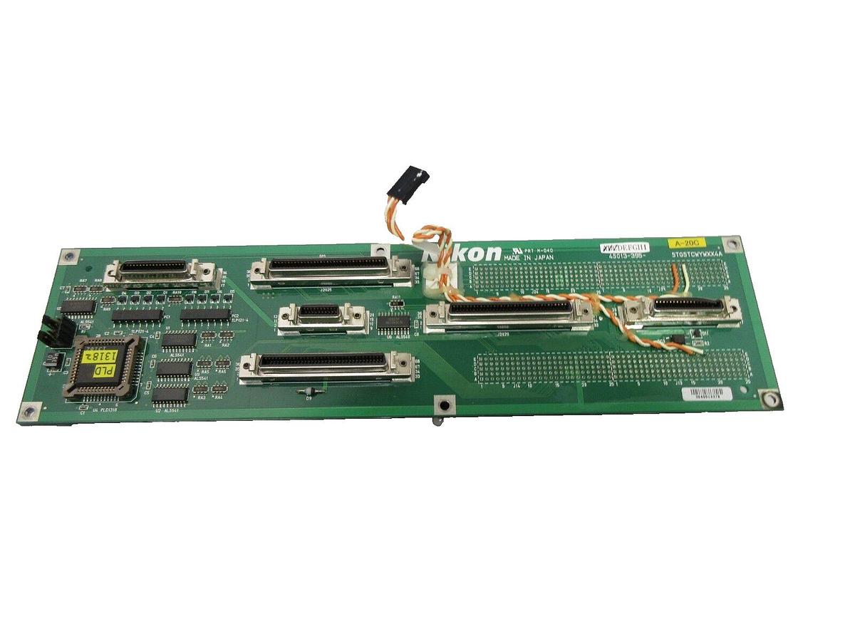 Used Nikon 4S013-395 Backplane Interface Board PCB STGSTCWYWXX4A NSR Series Working