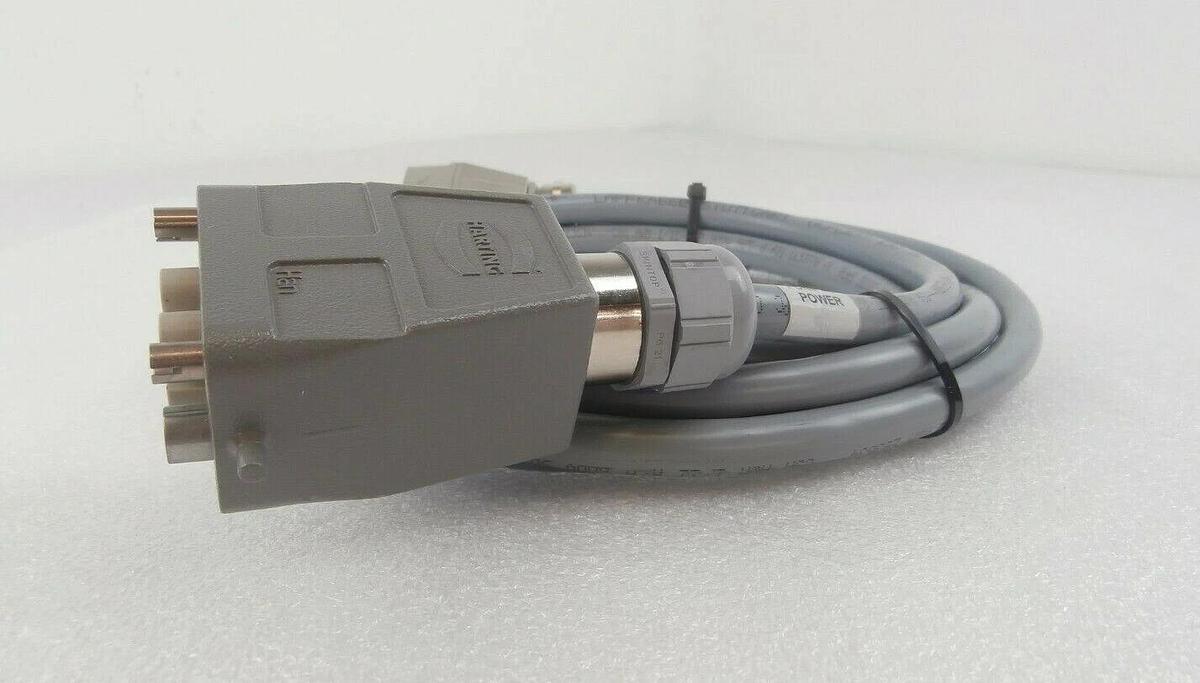 Used Edwards U20001191 iGX Series Vacuum Pump Power Cable 10 Foot TEL Trias Working