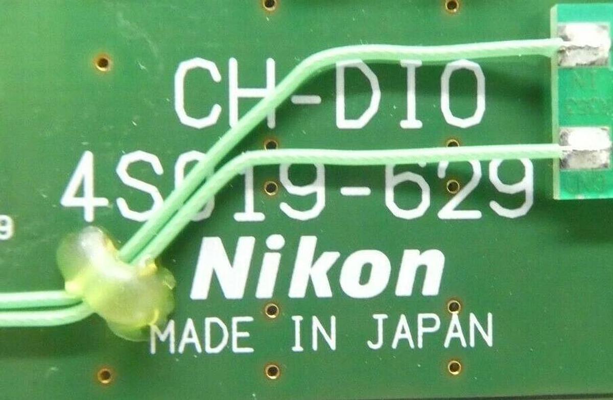 Used Nikon 4S019-629 PCB Card CH-DIO NSR FX-601F FPD Lithography System Working
