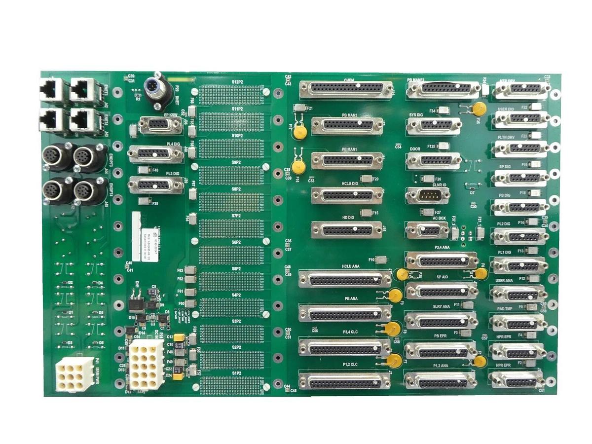 Used MKS Instruments AS00685-03 Sycamore Polisher V3 Distribution PCB AMAT 0190-32547