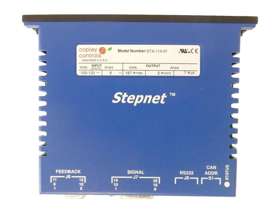 Used Copley Controls STX-115-07 Servo Driver Module Stepnet Working Surplus