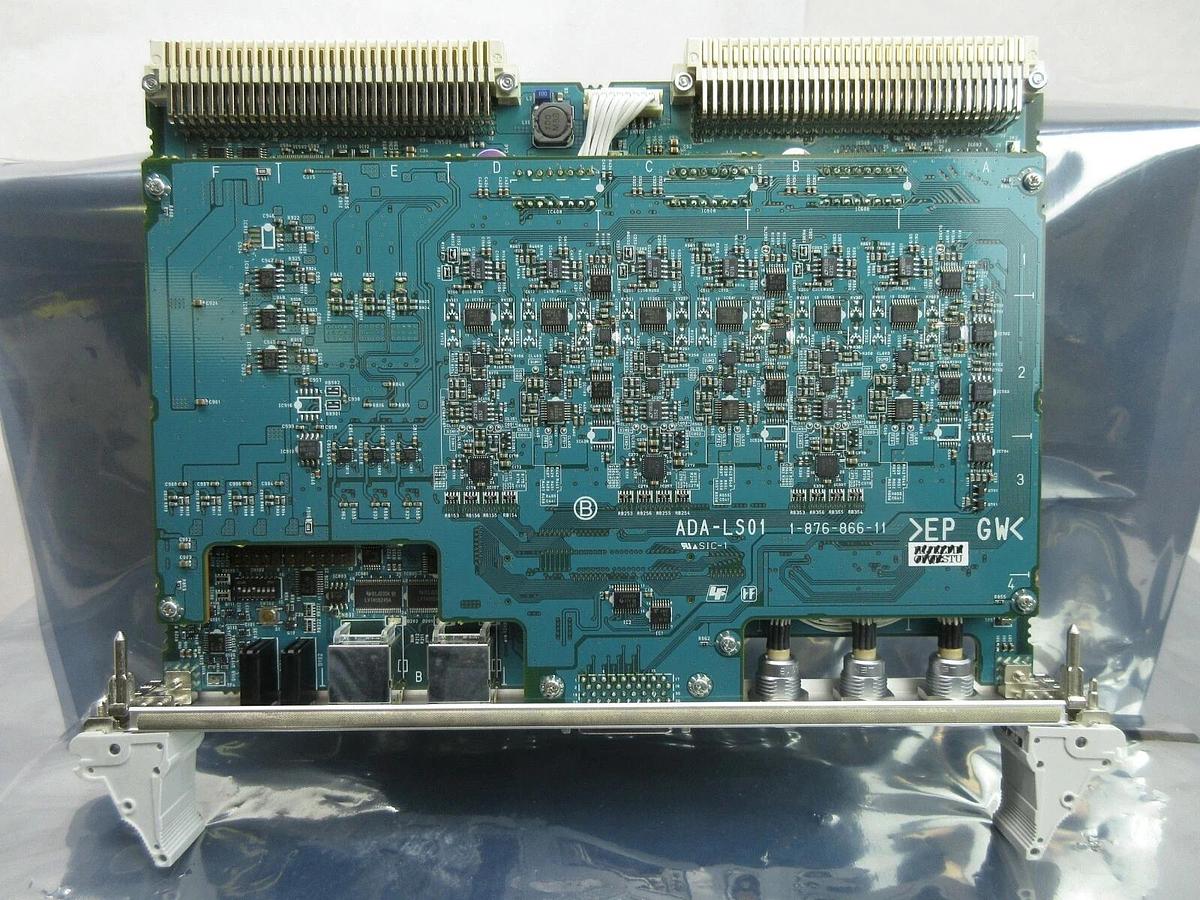 Used Sony 1-876-865-12 Processor PCB Card VME SV-LS02 Nikon 4S025-363 NSR Working
