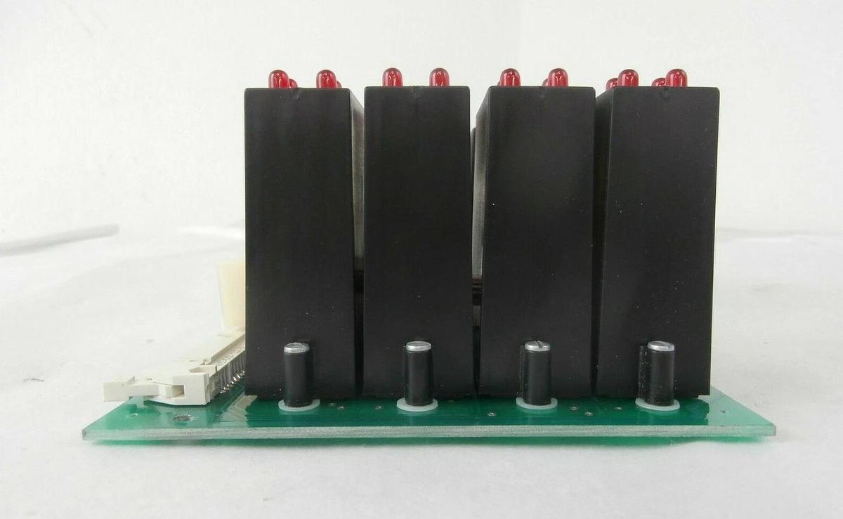 Used Varian Semiconductor VSEA D-H4697001 Quad Pack Relay PCB Working Surplus