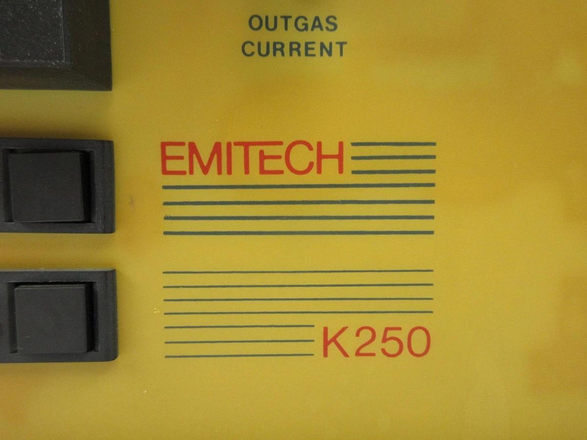 Used Quorum Technologies Emitech K250 Sputter Coater System Controller Working