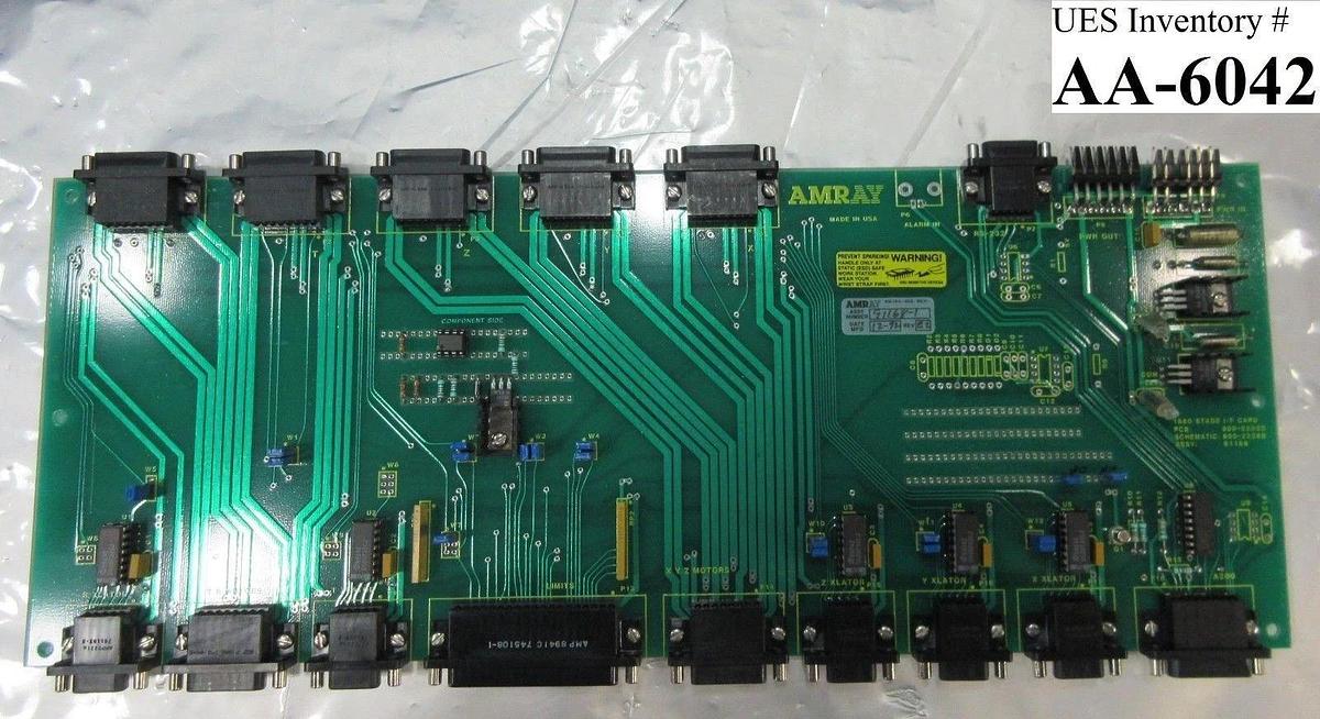 Used Amray 91168-1 1880 Stage I/F Card PCB 800-2235D Used Working