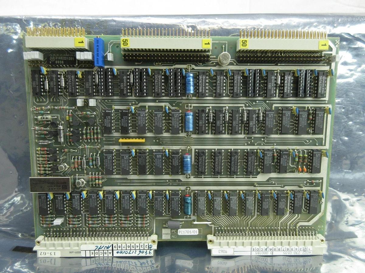 Used ASML 4022.230.0535 Processor PCB Card PC1701/01 9406.217.0101 PAS Used Working