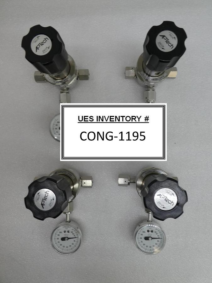 Used APTech AP1010SM 3PW FV4 FV4 0 Single Stage Regulator Valve Reseller Lot of 4