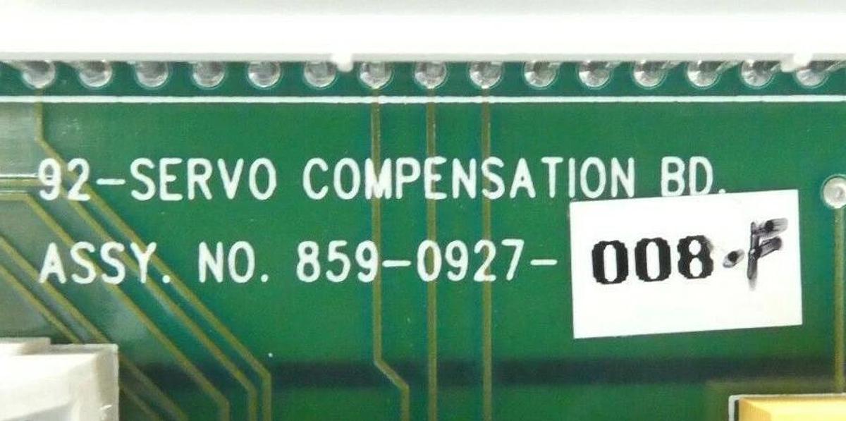 Used ASML 859-0927-008-F Servo Compensation Board PCB 859-0904-006C Working Spare