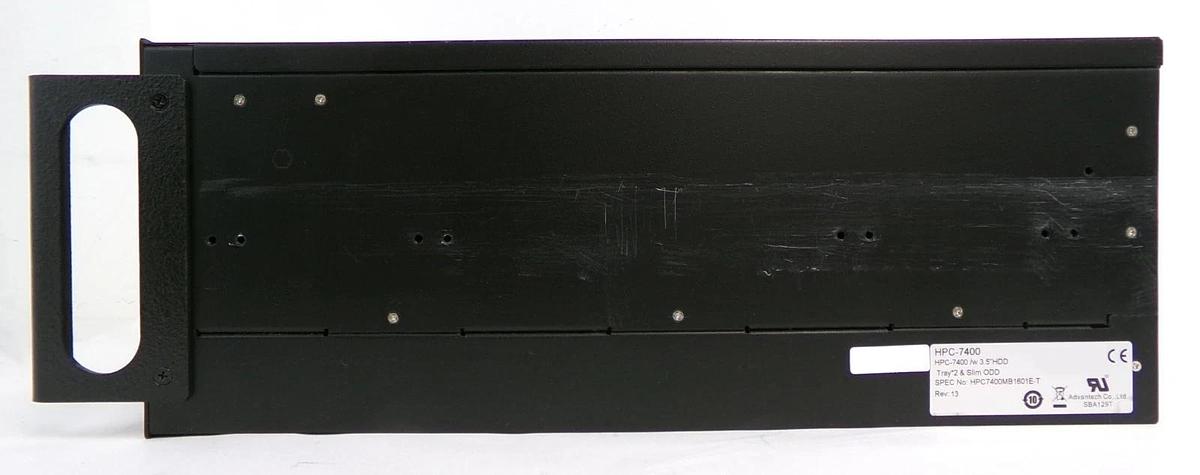 Used Advantech HPC-7400 Rack Mount Industrial PC 3.50GHz Lam 853-900986-322 Working