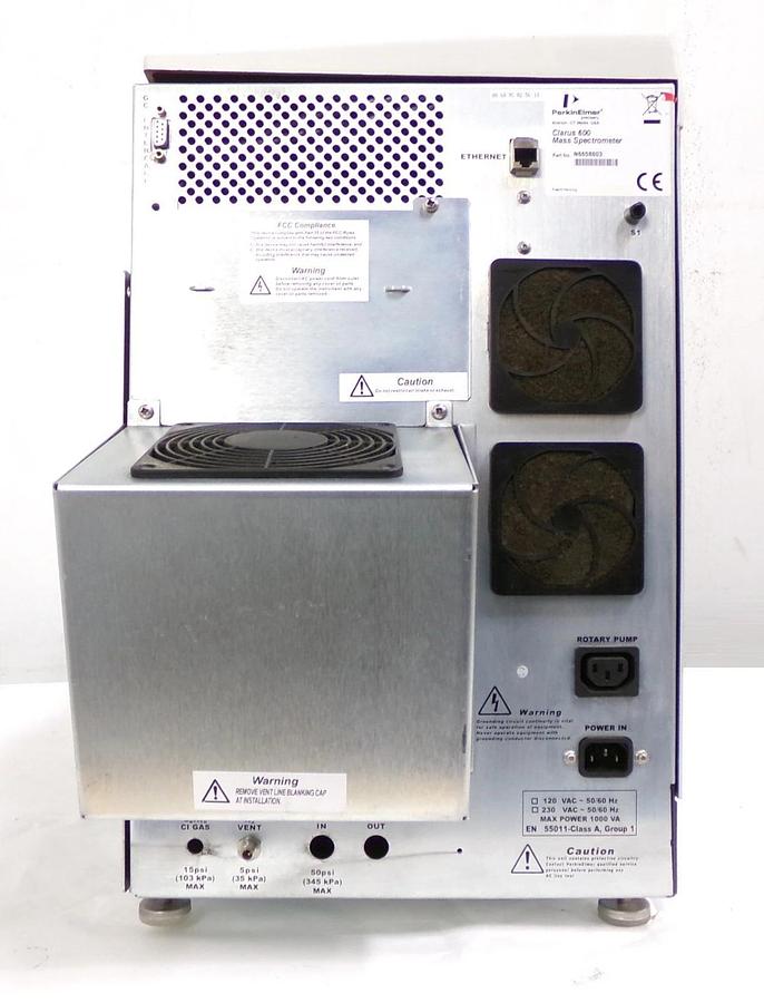 Used PerkinElmer N6658603 GC/MS Mass Spectrometer Clarus 600 T Untested As-Is