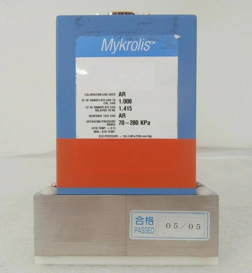 Used Mykrolis FC-2979MEP5-WM Mass Flow Control MFC 2 SLPM Ar Tylan 2979M Copper Spare
