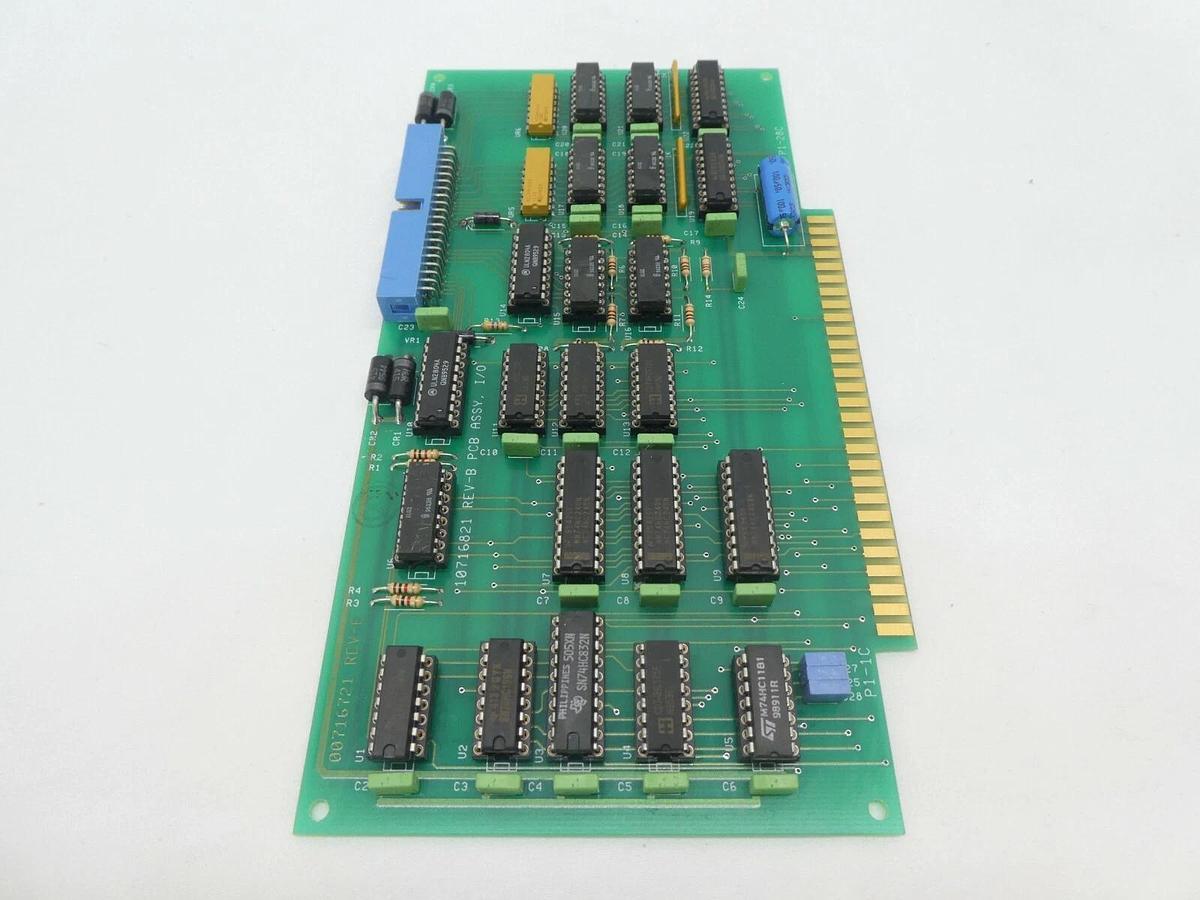 Used Varian Semiconductor Equipment VSEA 10716821 I/O PCB Card Rev. B Working Surplus