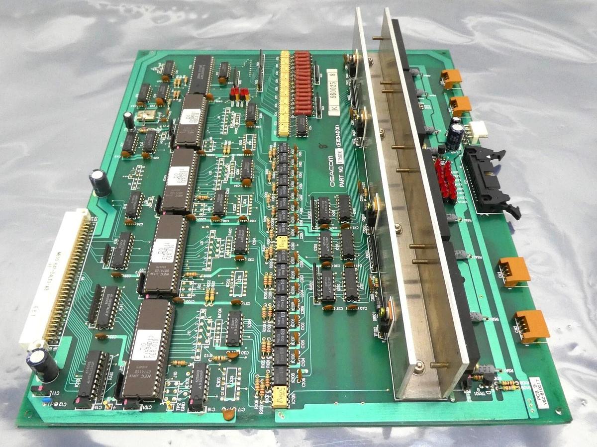 Used Osacom E1581X 10 Step Motor Control PCB E1534D01 VSEA V82-810017 Working