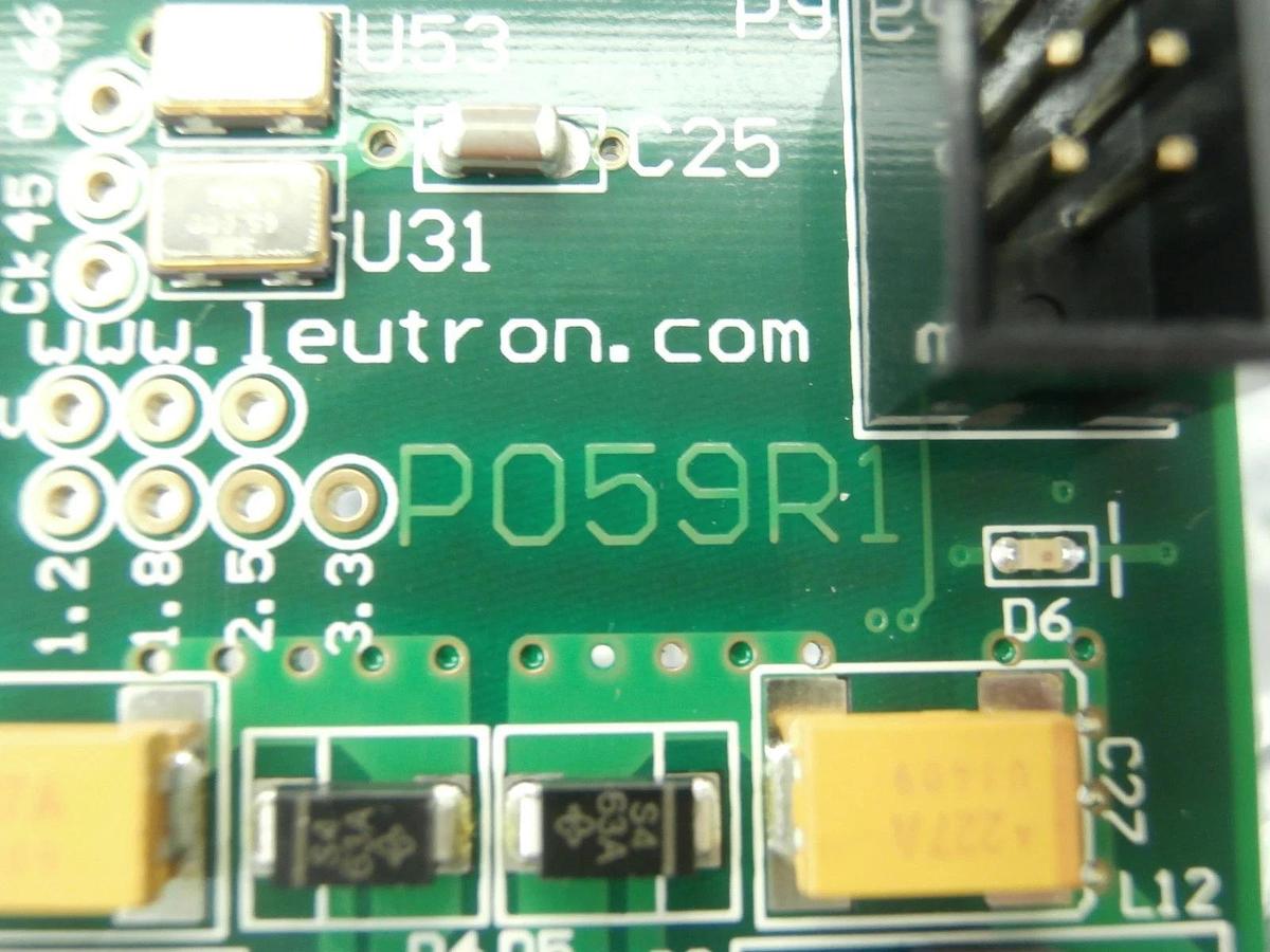 Used Leutron Vision PicPortX CL Stereo PicPort Camera Link Grabber PCB Card Used