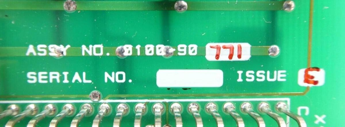 Used AMAT Applied Materials 0100-90771 Spin Scan Error PCB Card Working Surplus