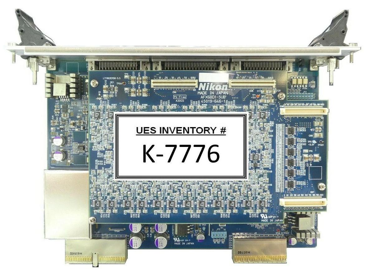 Used Nikon 4S085-883-1 PCB Card AFX6BD1 4S019-646-1 NSR FX-601F Working Surplus