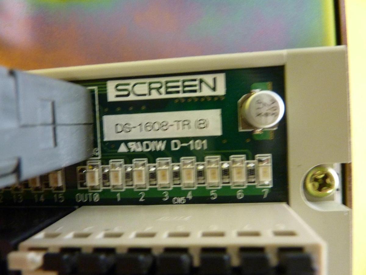 Used DNS Screen TANK#5 Sulfuric 120C Temperature Monitor Cooling Tank FC-3000 Used