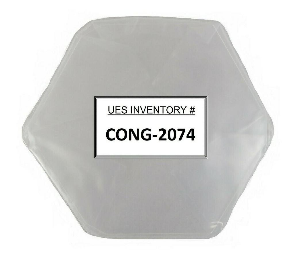 Persys Engineering Opaque Hexagonal Quartz Plate AMAT Applied Materials New