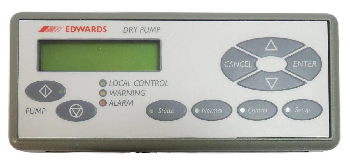Used Edwards D37272000 Vacuum Pump Display Terminal Controller Gameboy Working