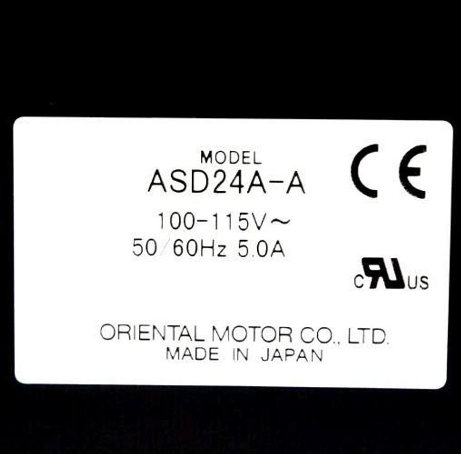 Used Oriental Motor Co. ASD24A-A AC Servo Drive VEXTA Working Spare