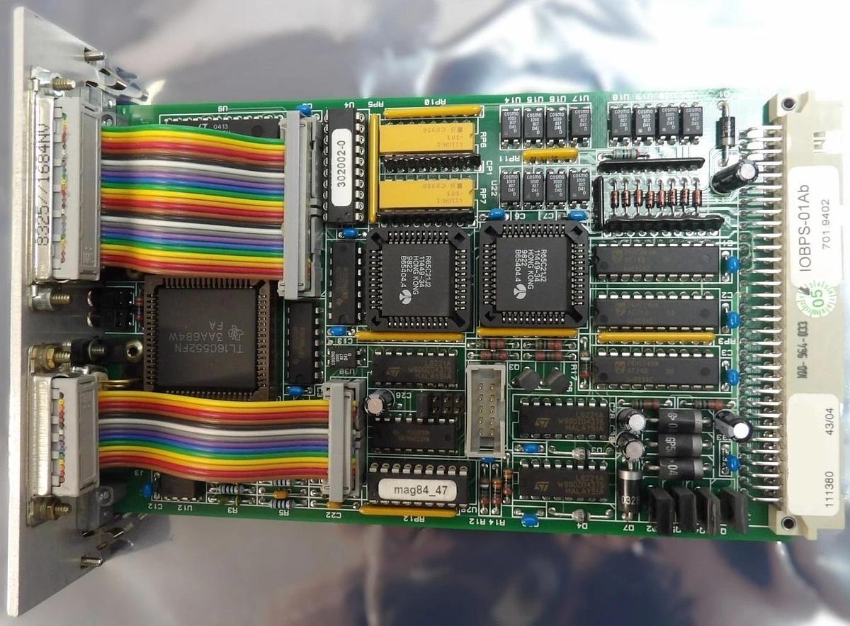 Used Schleuniger 302002-2 Processor PCB Card IOPCB IOBPS-01Ab PS 9500 Working