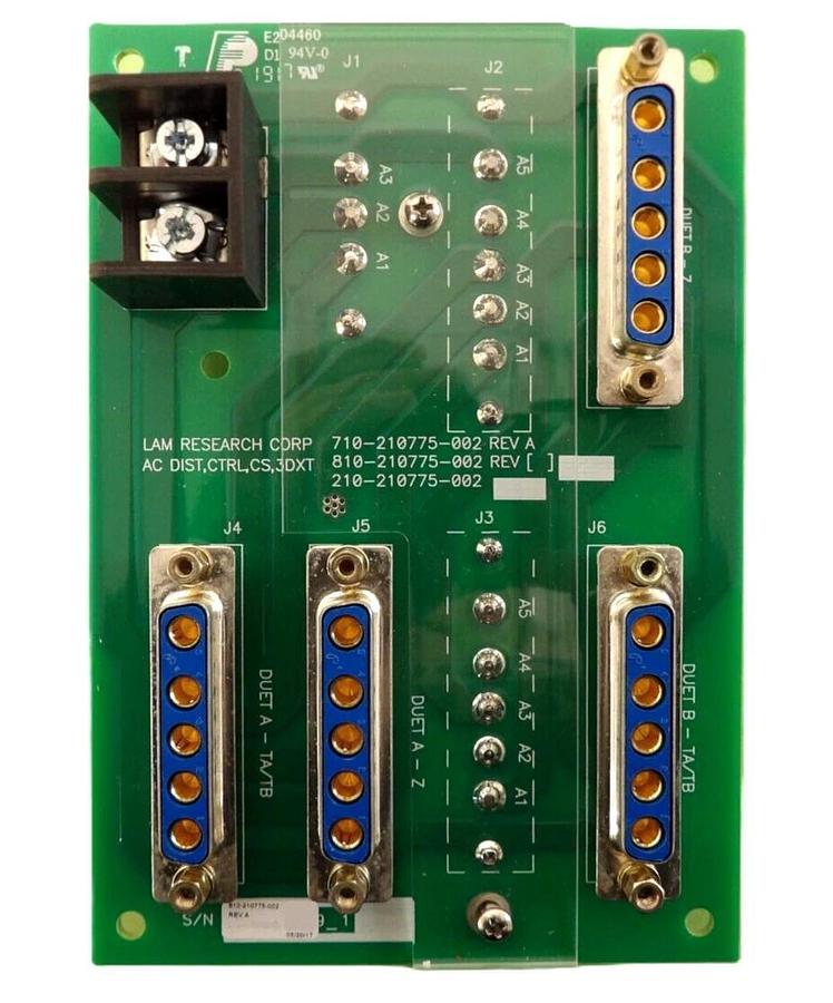 Used Lam Research 710-210775-002 AC Distribution PCB 810-210775-002 Working Spare