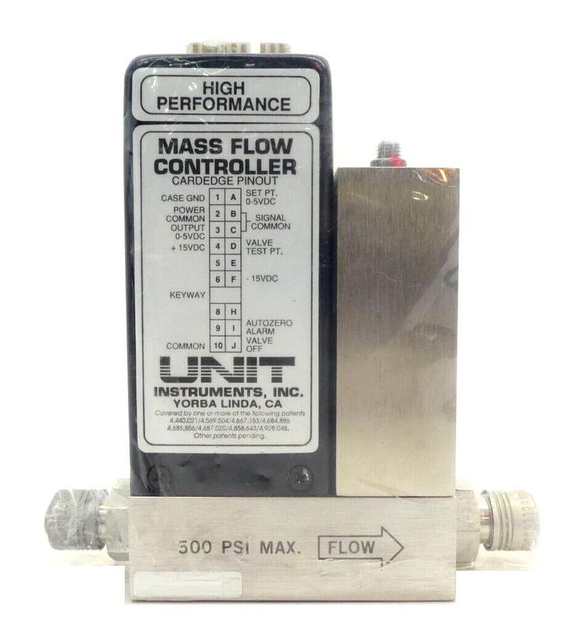 UNIT 1201-100003 Mass Flow Controller MFC UFC-1201A 10 SCCM O2 707-098570-104
