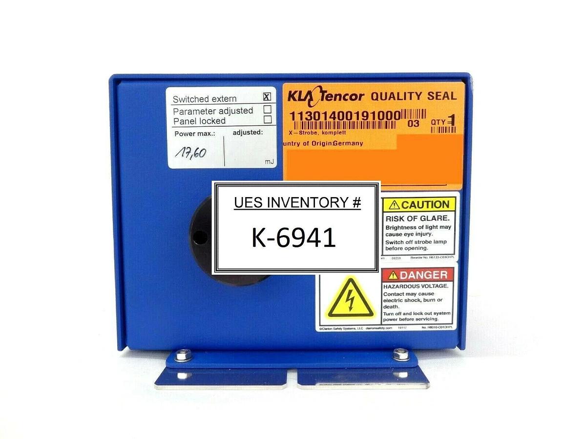Used Perkin-Elmer MVS-9012-05 Fiber Optic X-Strobe Source KLA 11301400191000 Working