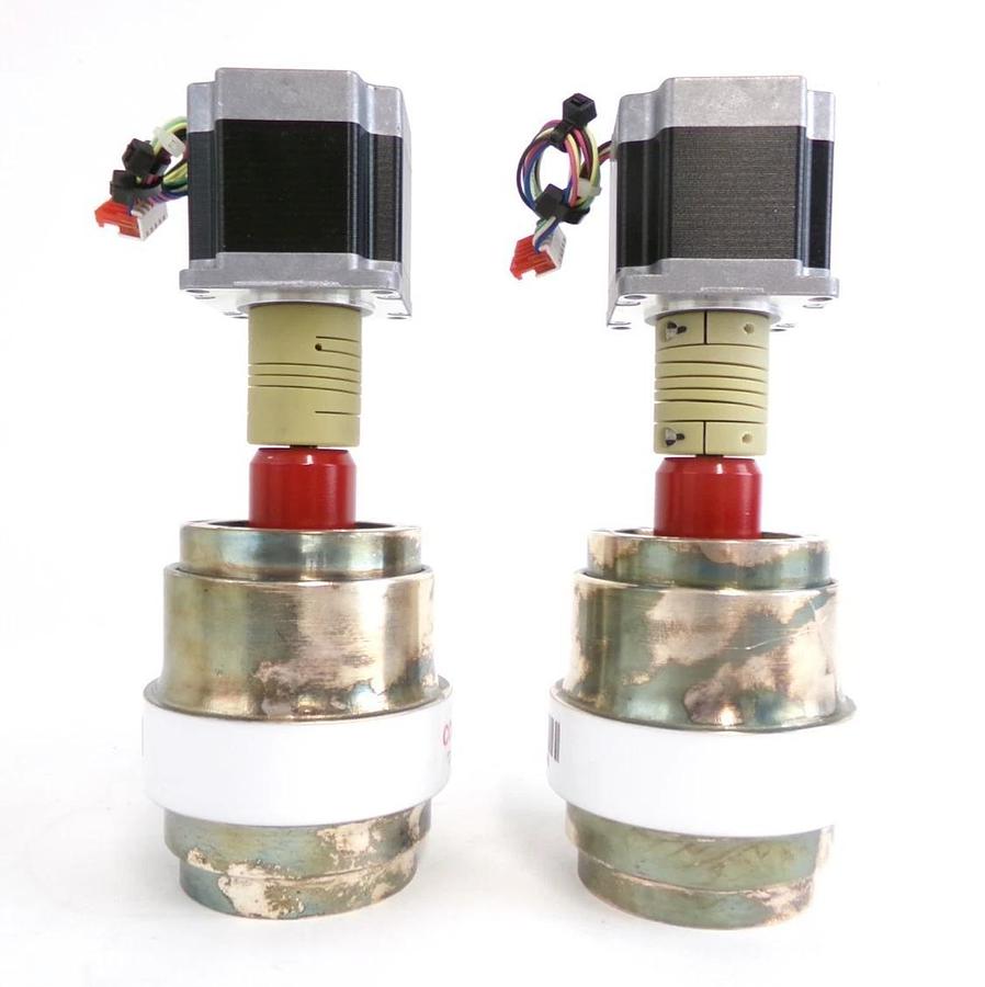 Used Comet CVMN-1000AC/5-BEC Variable Vacuum Capacitor Lot of 2 Working