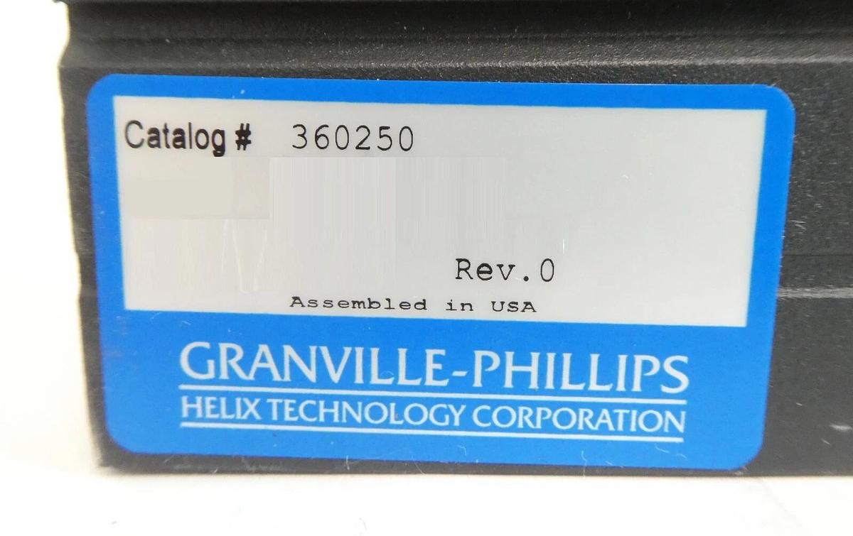 Used Granville Phillips 360250 360 Stabil Vacuum Gauge Controller Working Surplus