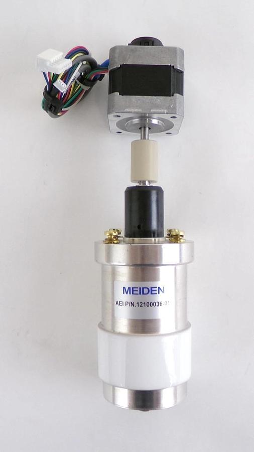 Used Meiden 12100036-01 Variable Vacuum Capacitor Lot of 2 Working