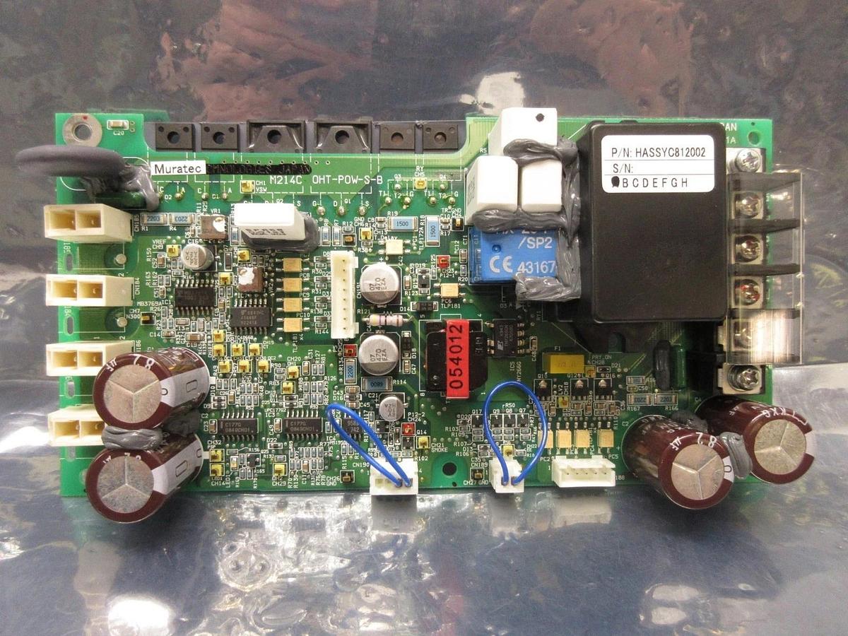Used Muratec HASSYC812002 Power Relay Board PCB OHT-POW-S-B M214C Used Working