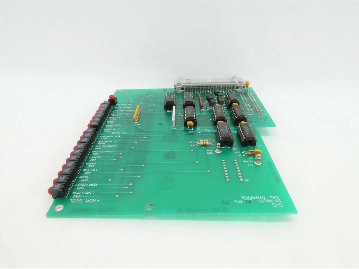 Used SVG Silicon Valley Group 99-80225-01 SVGL Interface Board PCB 90S DUV Working