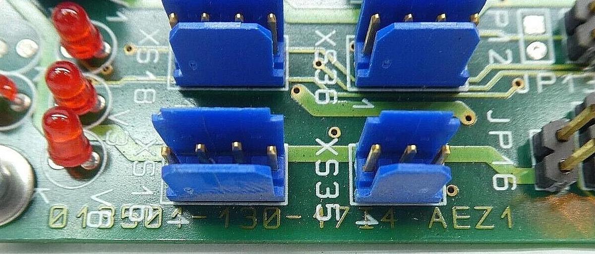 Used Jenoptik 013501-130-17I4 Infab Control Board PCB AEZ1 Reseller Lot of 2 Working