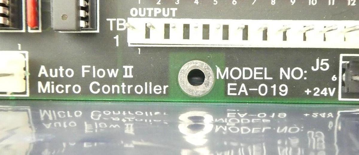 Used Poly-Flow Engineering EA-019 Auto Flow II Micro Controller PCB Working Surplus