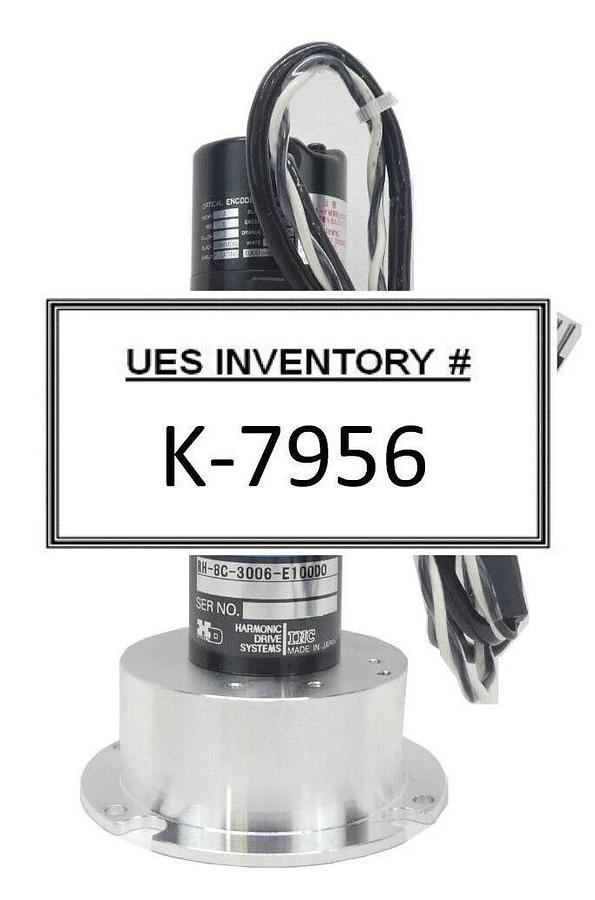 Used Harmonic Drive Systems RH-8C-3006-E100D0 Servo Actuator Nikon NSR Series Working