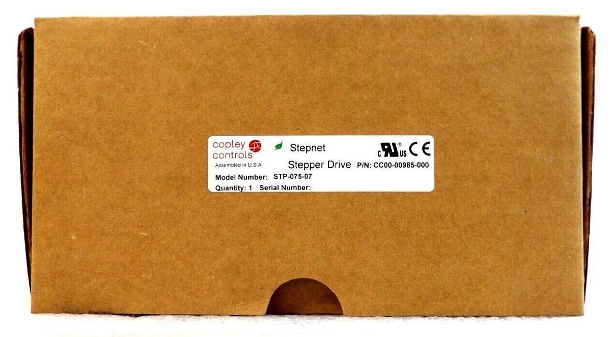 Copley Controls CC00-00985-000 Stepper Drive Servo STP-075-07 New Surplus