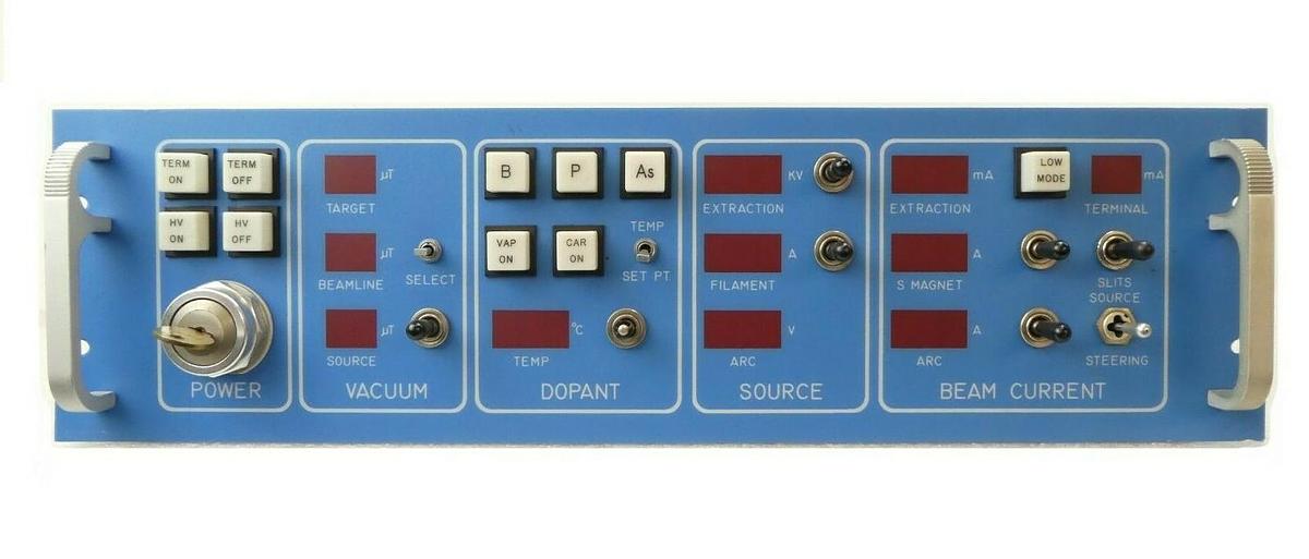 Used Varian H4107-1 Vacuum Dopant Source Beam Current Power Controller Spare Working