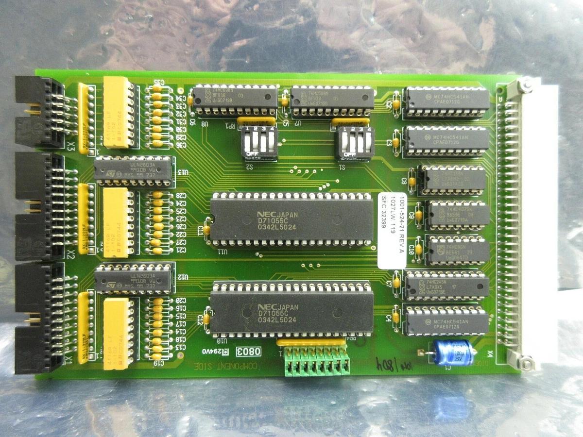 Used ASM Advanced Semiconductor Materials 1001-524-21 Processor PCB Card Rev. A Used