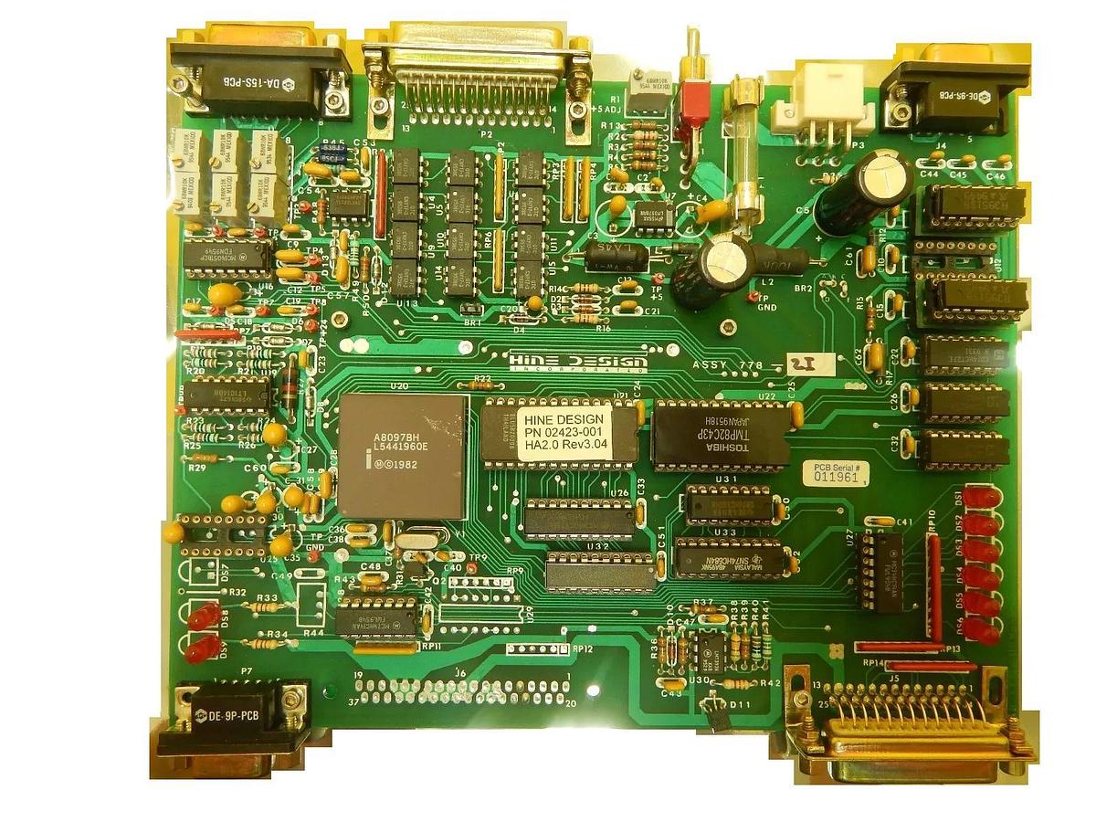 Used Hine Design 778-2I Arm Control Board PCB 778-2I GaSonics Aura A-2000LL Working