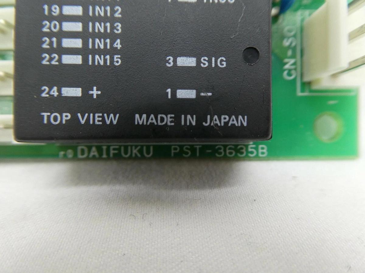 Used Daifuku PST-3635B Transistor I/O Link Board PCB Omron B7A-T6D7-D Working Spare