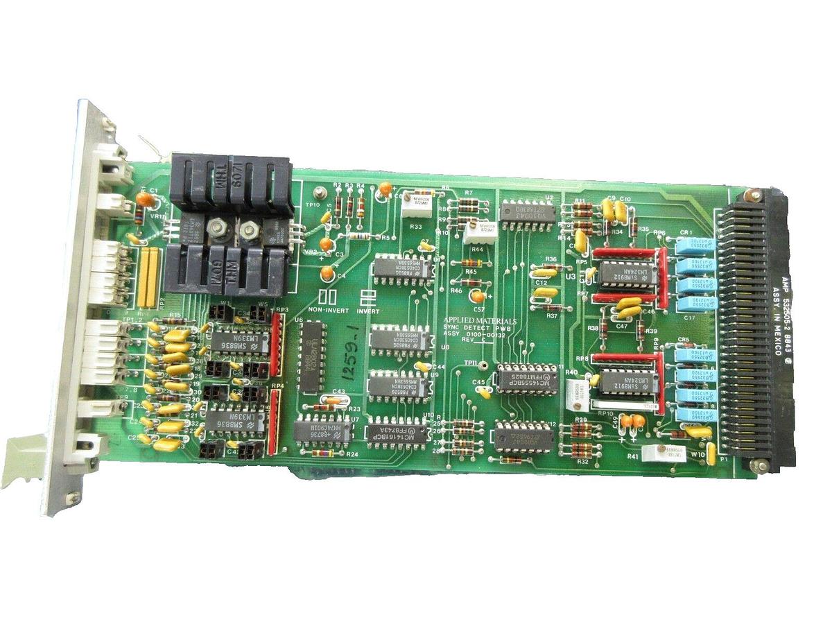 Used AMAT Applied Materials 0100-00132 Sync Detect PWB Card PCB Untested AS-IS