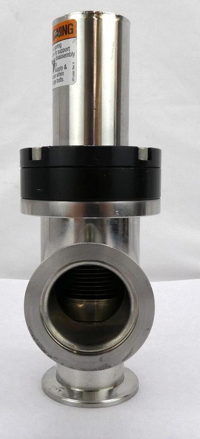 Used Nor-Cal Products 3870-01919 Pneumatic Angle Valve NW40 AMAT Working Surplus