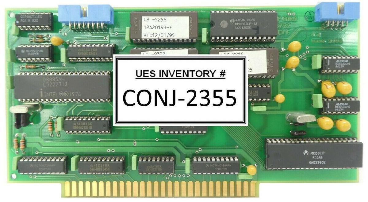Used Varian Semiconductor Equipment VSEA 16722 MP PCB Card Rev. C Working Surplus
